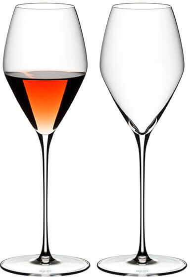 Riedel Veloce Set of 2 Rosé Wine Glasses