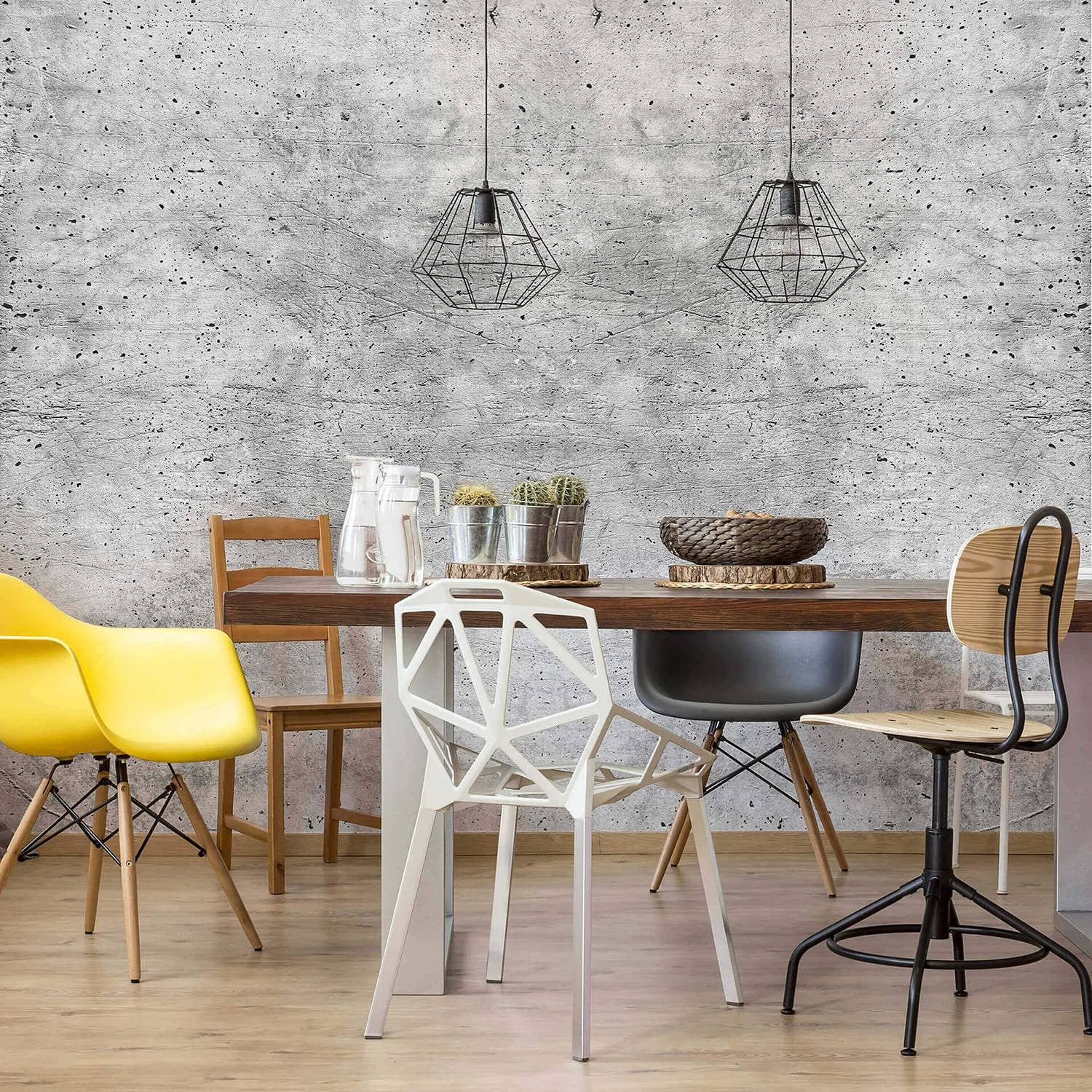 home24 Fotobehang Concrete Beton Mural 3cm