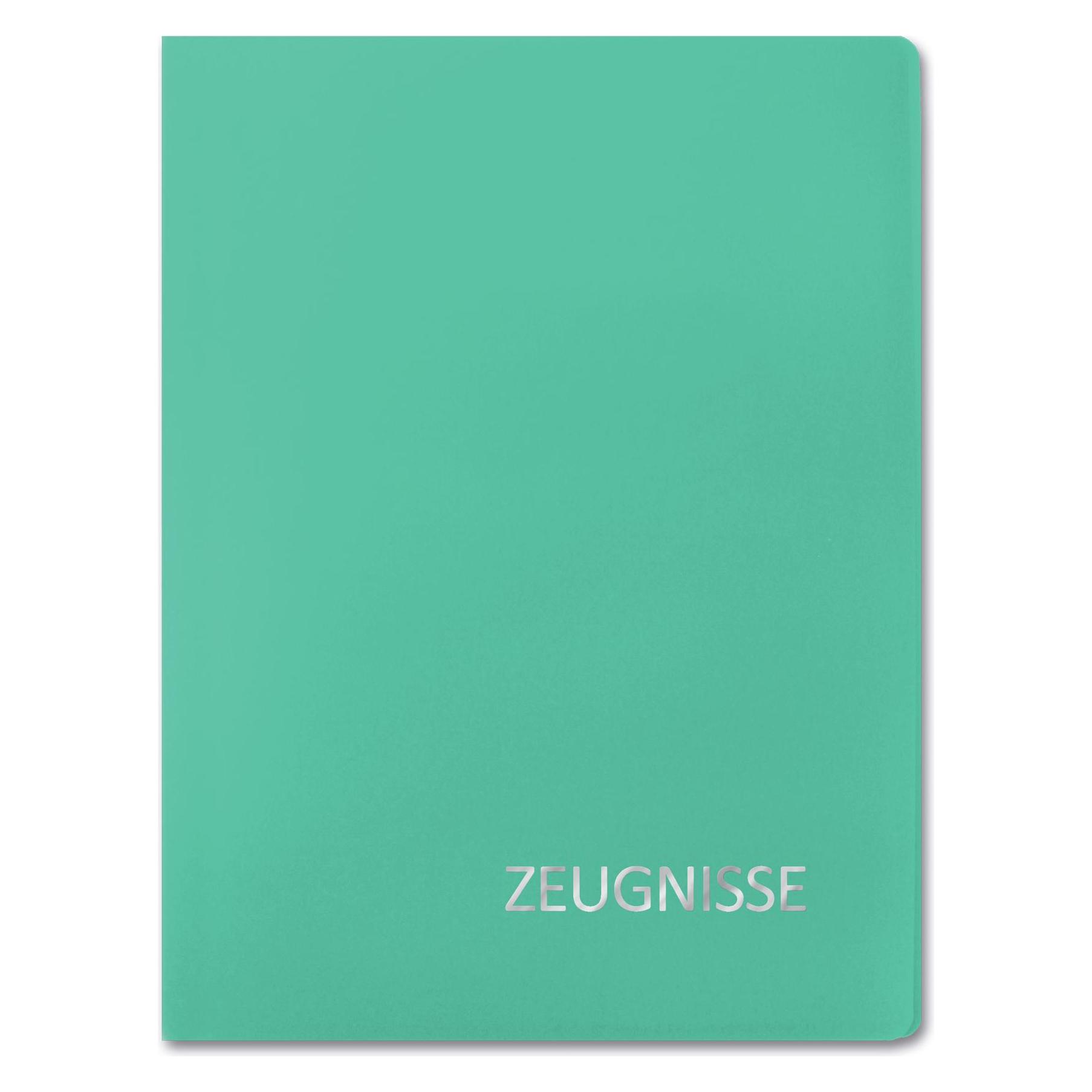 Roth Zeugnismappe Basic, aus PP, DIN A4, trkis (A4) (88573)