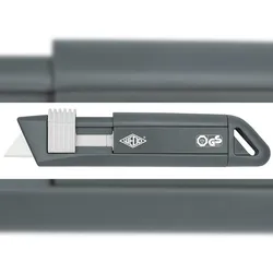 WEDO 79810 Safety Cutter CERA-Safeline Compact, Keramik Klingen, Kunststoff Gehäuse automatischer Klingenrückzug,  TÜV/GS-GEPRÜFT