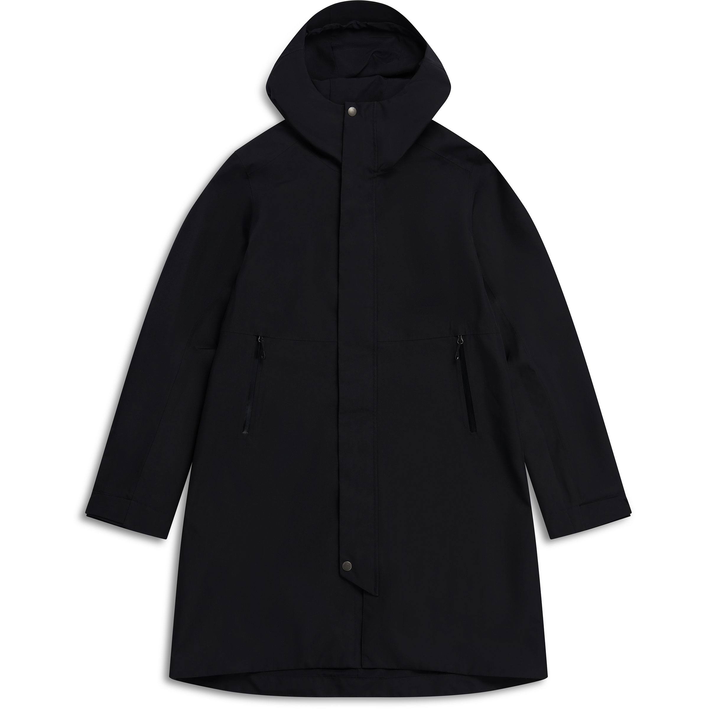 Bergans Urban 2L Mantel Damen Parkas & Mäntel schwarz Größe XL Lifestyle Elastisch Wasserabweisend