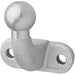 ProPlus 341212 Anhängerkupplung silber rechtwinklig max. 3,5t D-Wert 17,2kN