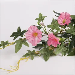 Mica, Kunstpflanzen, Hänge-Kunstblume Petunie H 15 cm rosa (15 cm)