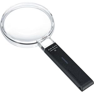 Eschenbach Lupe 2642120, Economic, 1,85x / 5x Vergrößerung, Leselupe, Ø 120mm