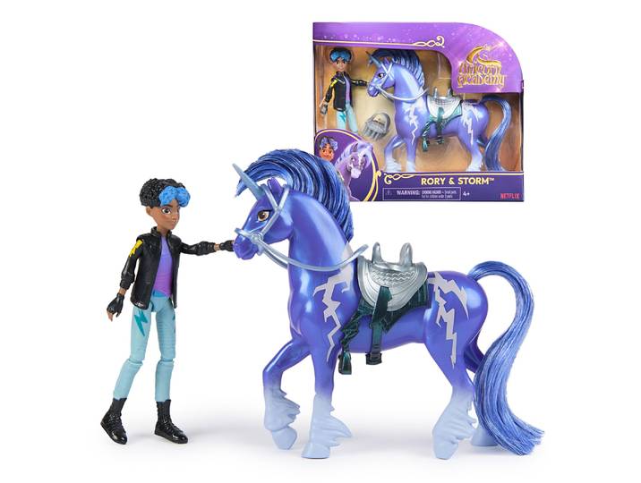 COFFRET LICORNE ET POUPEE STORM ET RORY Unicorn Academy