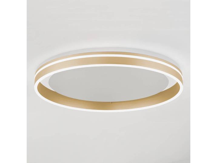 Q-Smart-Home Smart Home Deckenleuchte Q-Vito, dimmbar, messing / gold, für Wohn- / Esszimmer, Metall, Modern