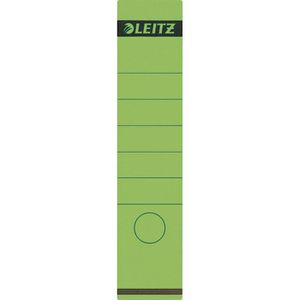 Leitz 1640 grün 61 x 285mm Ordner Rückenschilder, 10 Stück