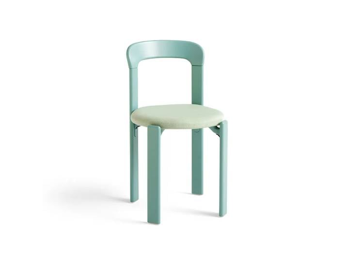 HAY Rey gepolsterter Stuhl Stoff Steelcut 935 fall green