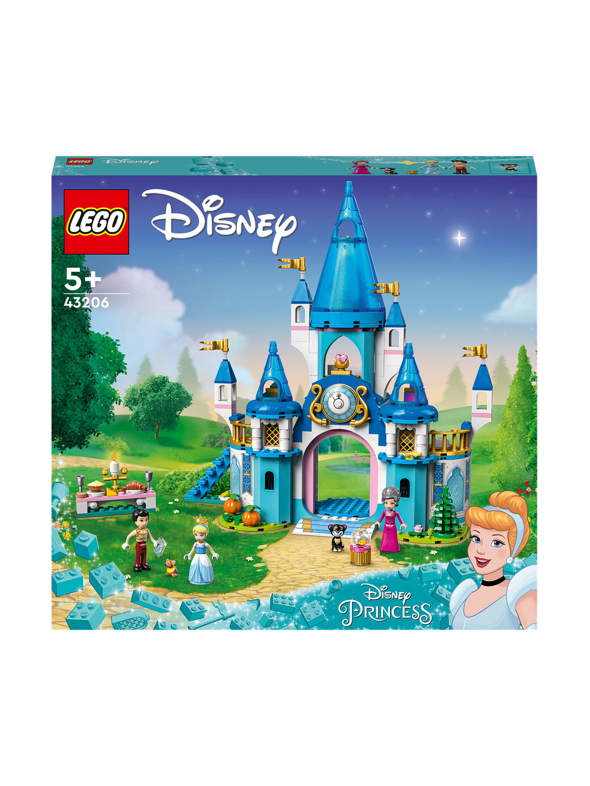 LEGO Disney 43206 Cinderellas Schloss