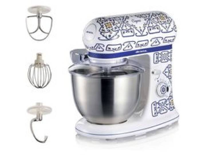 Robot Pâtissier - Ariete - 1588/0C - 2400W - 7 Vitesses - Bol 5 5L - Design Méditerranéen