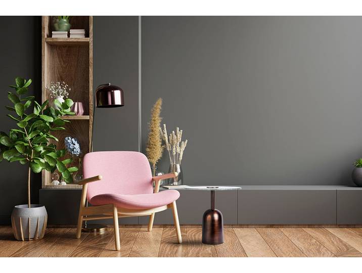 Beistelltisch KAYOOM Harriet, luxuriöse Tischplatte aus 100% Marmor , grün, B:47cm H:47cm T:47cm, Tischplatte: 100% Marmor Gestell: Edelstahl, Tische, Beistelltisch, Tischplatte aus Marmor, stabiles Gestell aus Eisen