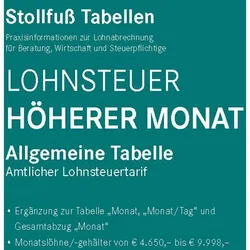 Tabelle,Lohnsteuer2026HöhererMonat, Ratgeber