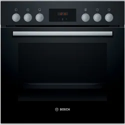 Bosch Serie 2 HEF113BA0 Einbau-Herd, 60 x 60 cm, Schwarz