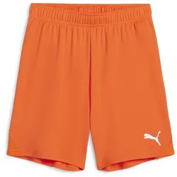 PUMA teamGOAL Shorts Kinder 08 - rickie orange/puma white 116