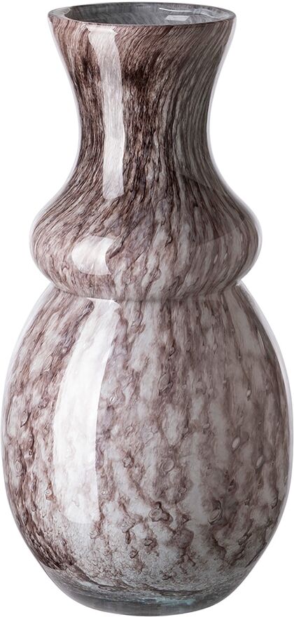 Tischvase FINK "RUMA", braun (sand), B:17cm H:33cm T:17cm Ø:17cm, Vasen, Tischvase