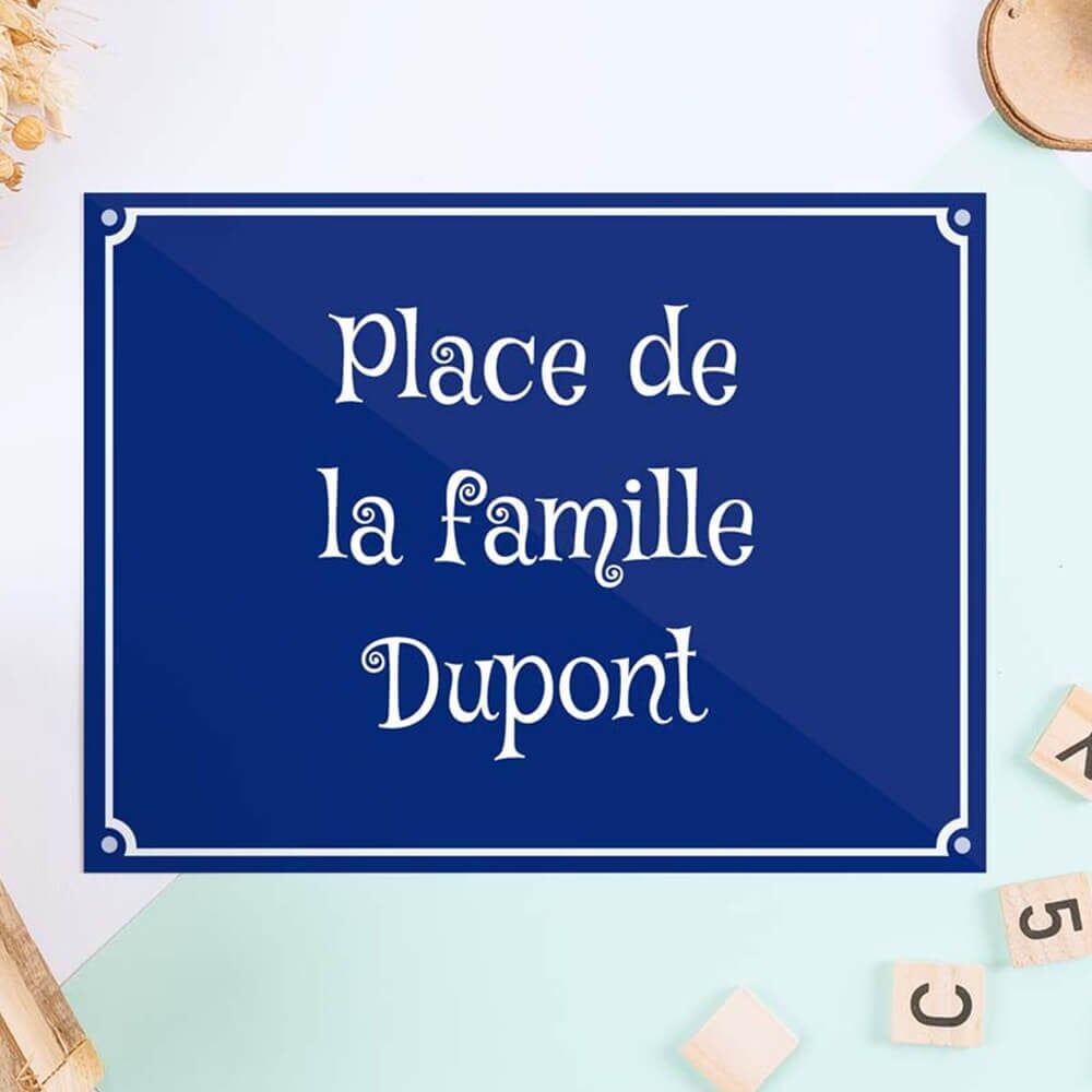 Ocadeau Plaque de rue texte