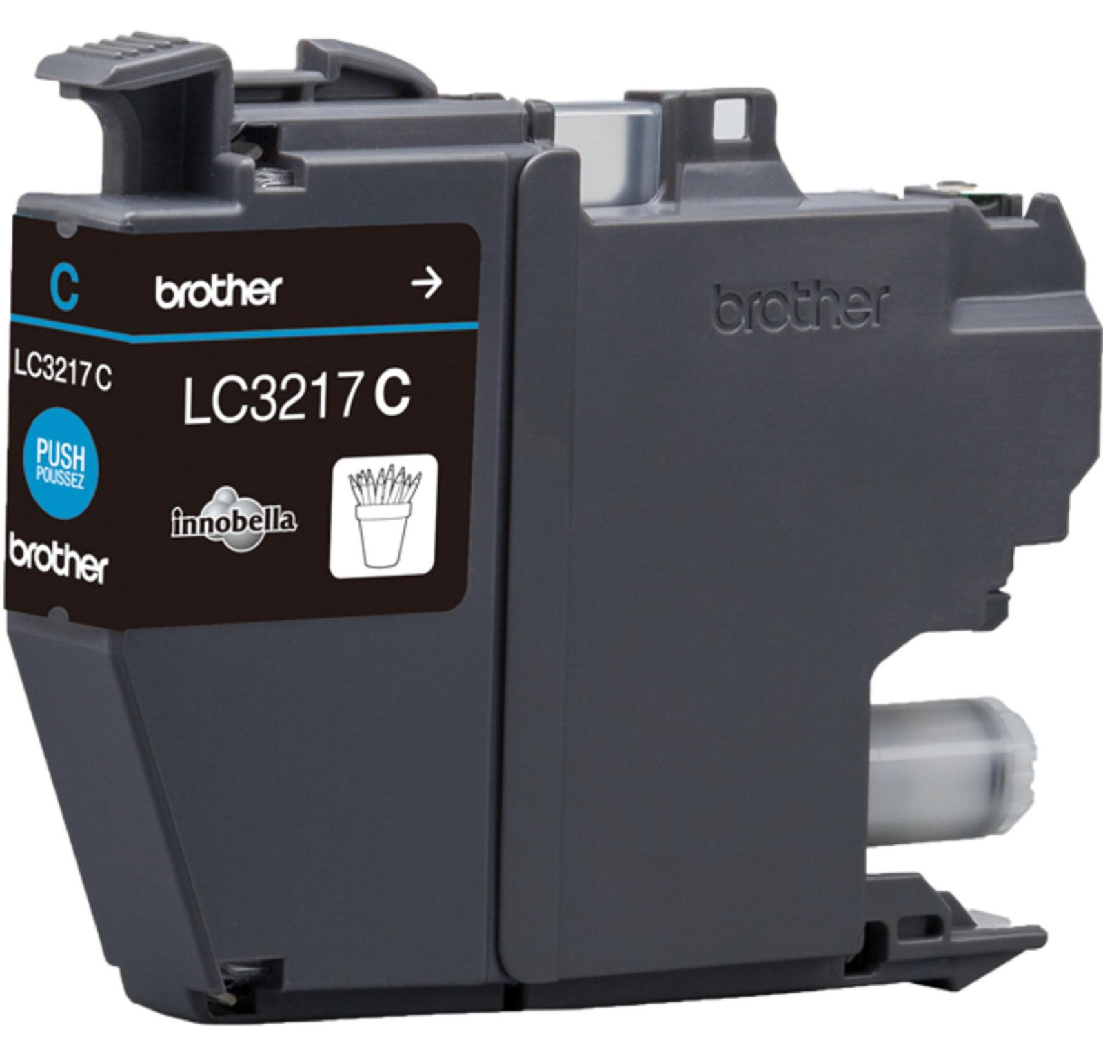 Brother LC3217C originele inktpatroon, cyaan