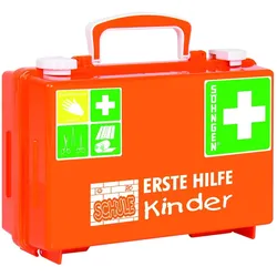 Söhngen Erste-Hilfe Koffer Quick-CD Kombi Schule orange Notfall-Koffer Kinder
