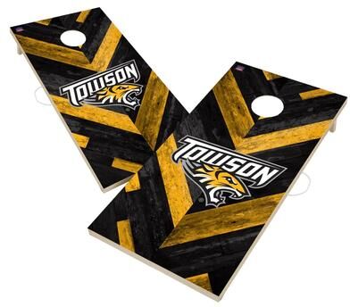 Skip's Garage Towson University Tigers Cornhole Board Set