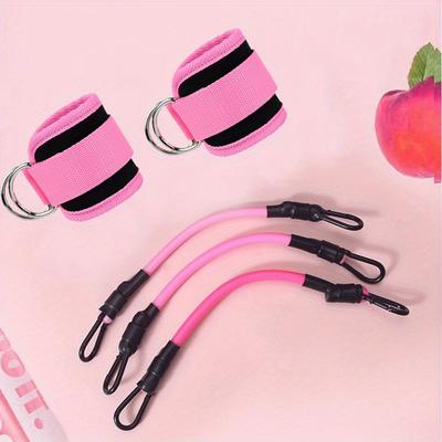 Smart Shopping Spot 3 Piece Ankle Resistance Bands Set For Glute & Leg Workouts Portable Home Gym Equipment 3 Piece Ankle Resistance Bands Set For Glute & Leg Workouts Portable Home Gym Equipment