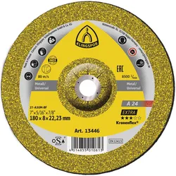 Klingspor, Schleifmittel, A 24 Extra - Schruppscheiben 150 x 6 x 22,23 mm (24)