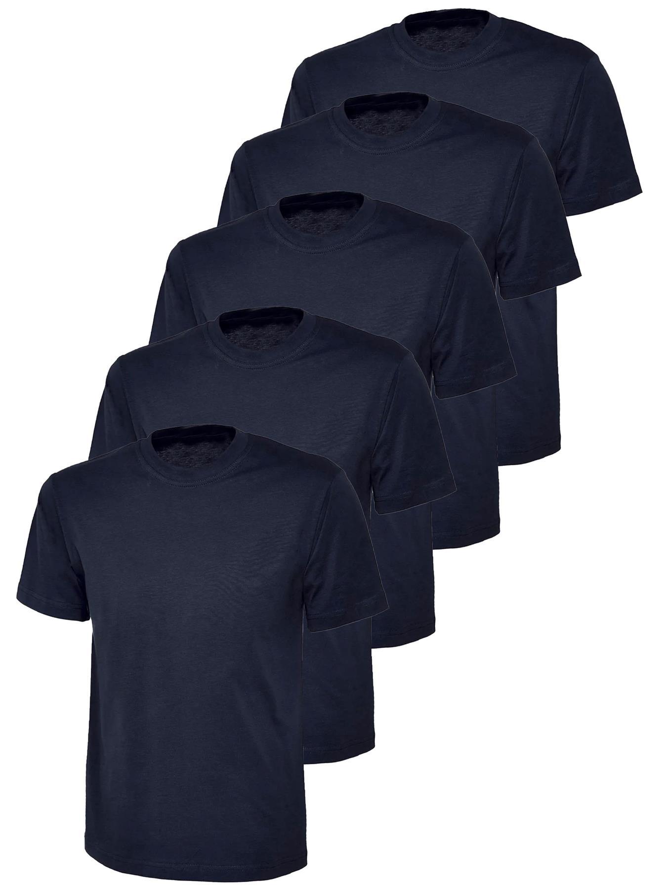 Kruze Vrouwen Crew Neck T-Shirts (5 Pack)