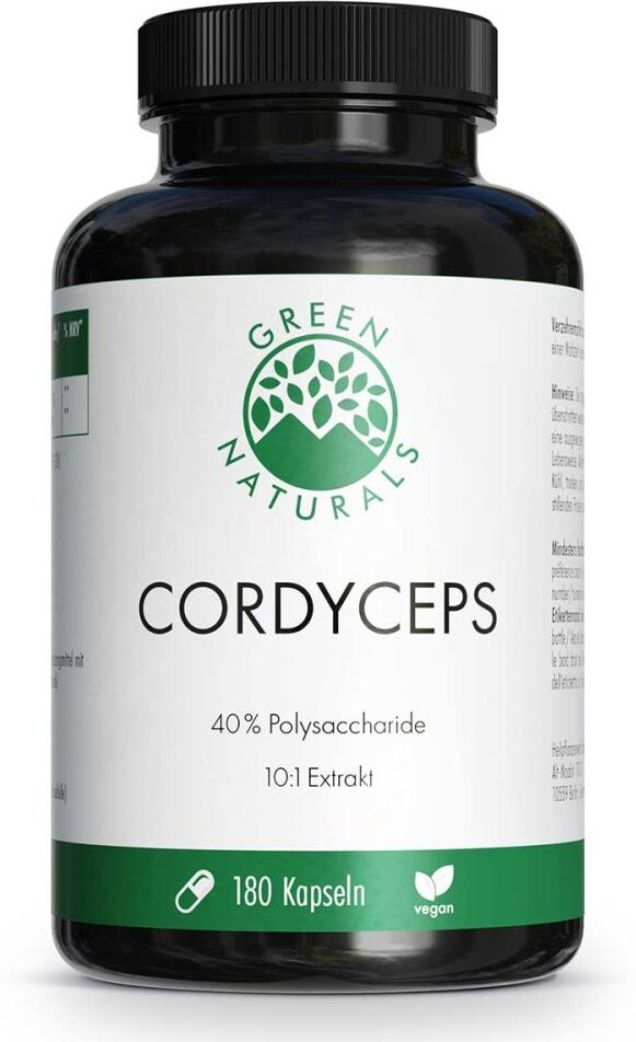 GREEN NATURALS Cordyceps sinensis Kapseln vegan