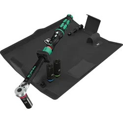 WERA 05075790001 - Click-Torque Lock C 3 KFZ-Radwechsel-Set 1, Drehmomentschlüssel