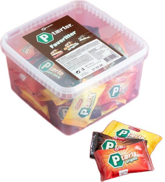 Carletti P-Tærter Favoritter, 475 G