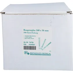Reagenzglas 160x16Mm 100 ST