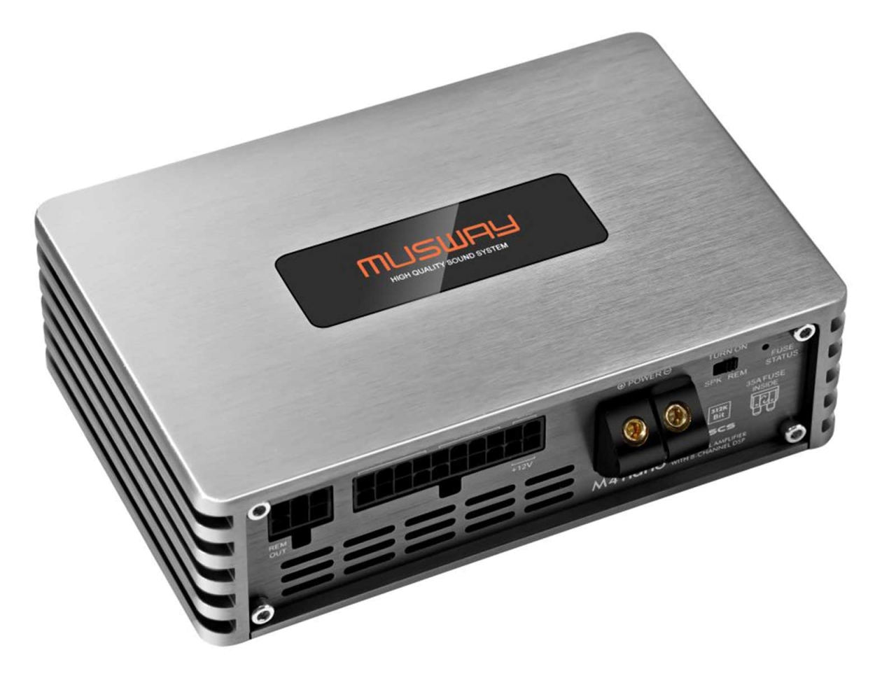 Musway M4nano-512K – Ultrakompakter 4-Kanal DSP-Verstärker mit 8-Kanal Soundprozessor