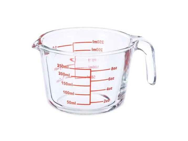 Relaxdays Verre mesureur 250 ml