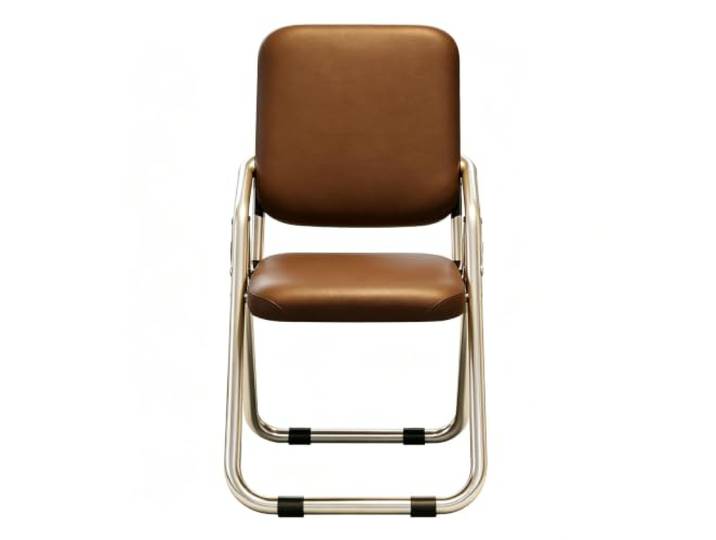 FCZVWPR Moderner Esszimmerstuhl, Klappbare Küchenhocker, Beistellstuhl Home-Office-Schreibtischstuhl, Bequeme Rückenlehne, For Pub Coffee Home Dining Kitchen(Browns)