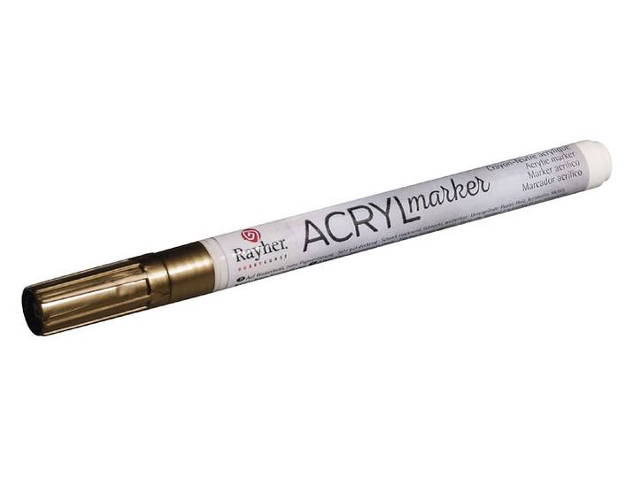 Rayher Acryl-Marker mit Ventil ⌀ 1-2 mm