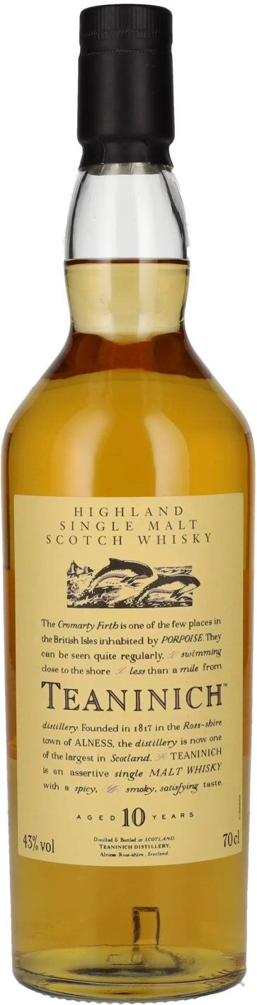 Teaninich 10 Years Old Single Malt Scotch Whisky 43% Vol. 0,7l