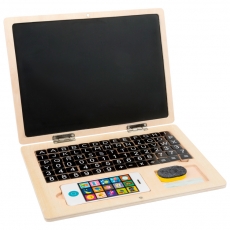 small foot Holz-Laptop mit Magnet-Tafel 287596