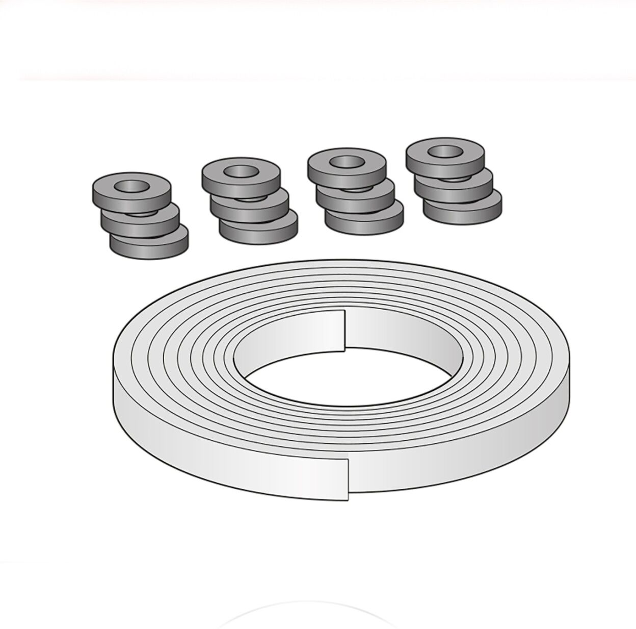 LAUFEN Schallschutzset für Duschwannen ab 120 cm, H2989890000001 H2989890000001