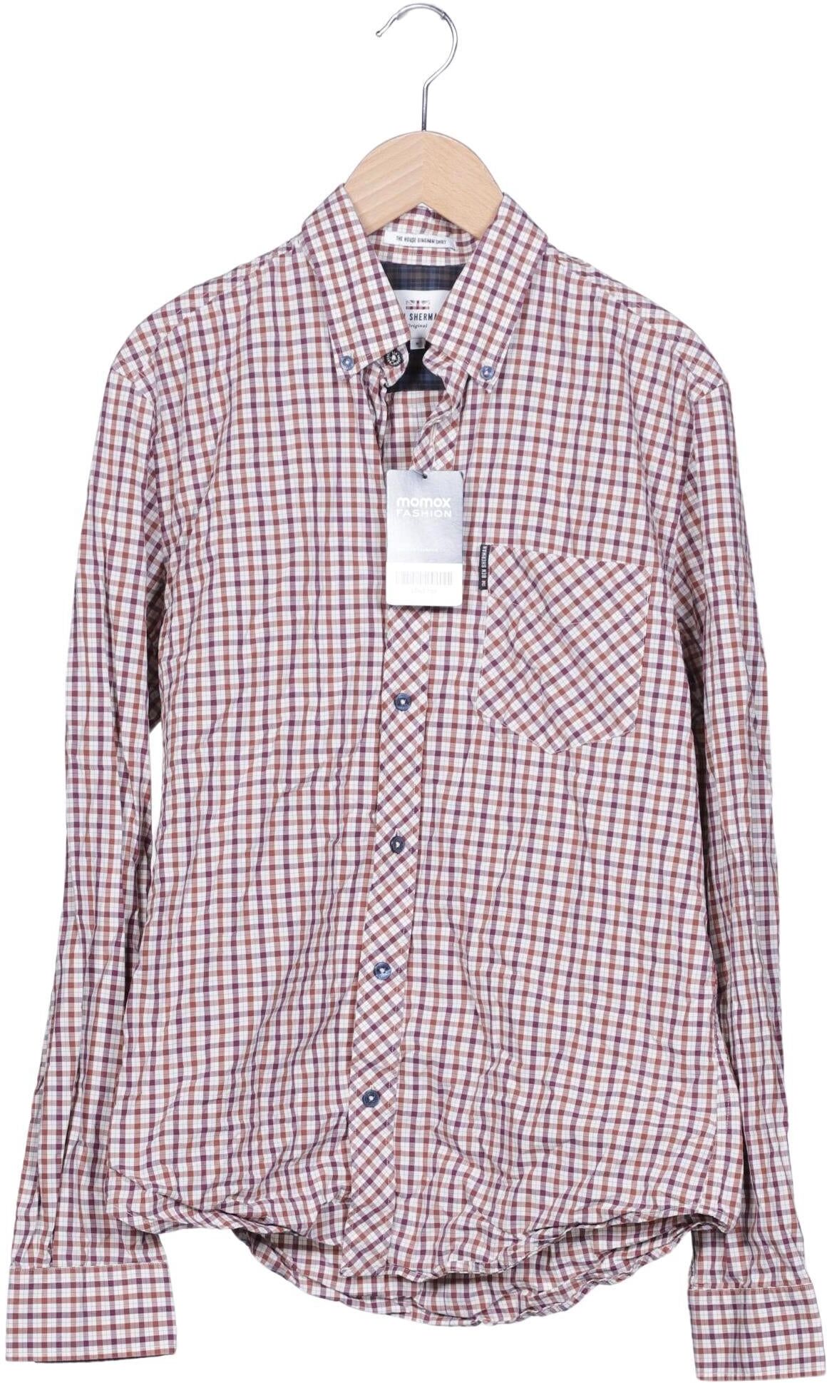 Ben Sherman Herren Hemd, Mehrfarbig, Gr. S, Baumwolle - Second Hand