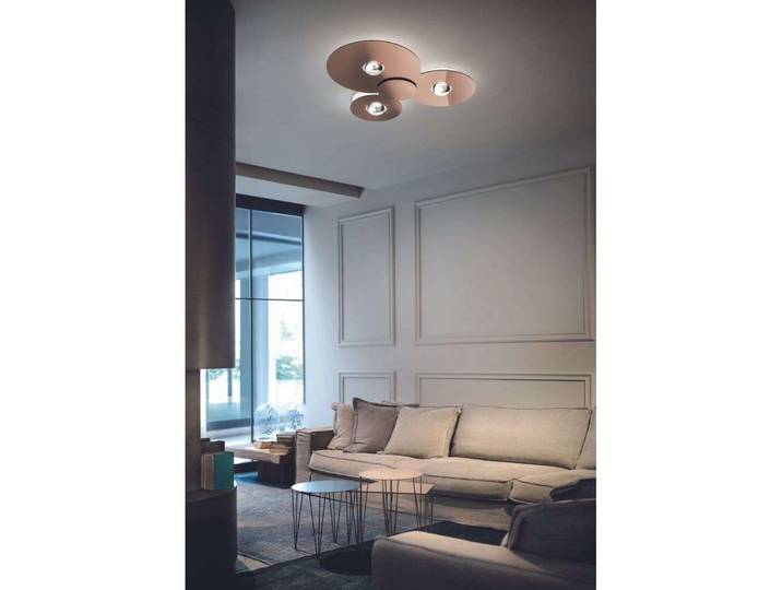 Bugia Triple Deckenleuchte 3000K Bronze - Lodes - Metall