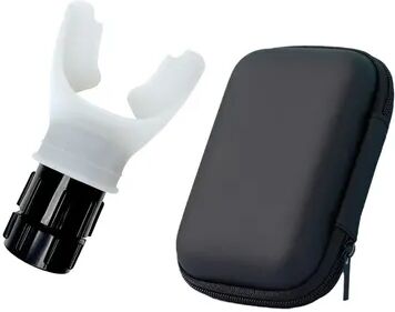 Smart Shopping Spot BreatheMax Breathing Trainer Adjustable Lung Exercise Device For Respiratory Strength white