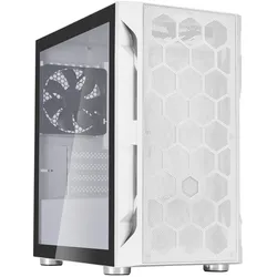 Silverstone Fara H1M-Gehäuse (SST-FAH1MW-G) (mATX, Mini-DTX, Mini-ITX), PC Gehäuse, Weiss
