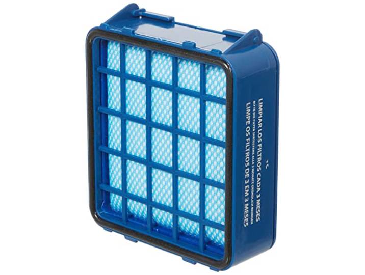 Hoover S104 Filtre air Pré-moteur d’Origine pour Xarion Green/Pro\, Bleu Haute Filtration\, Capture les Poussières Fines\, Lavable et Réutilisable\, Pièce d’Origine\, Prolonge la Vie du Moteur