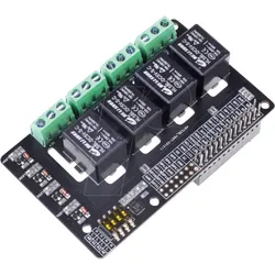 RPI RELAIS 4CH - Raspberry Pi - Relais-Modul, 4 Channel, HAT, HLS8L-DC5V-S-C