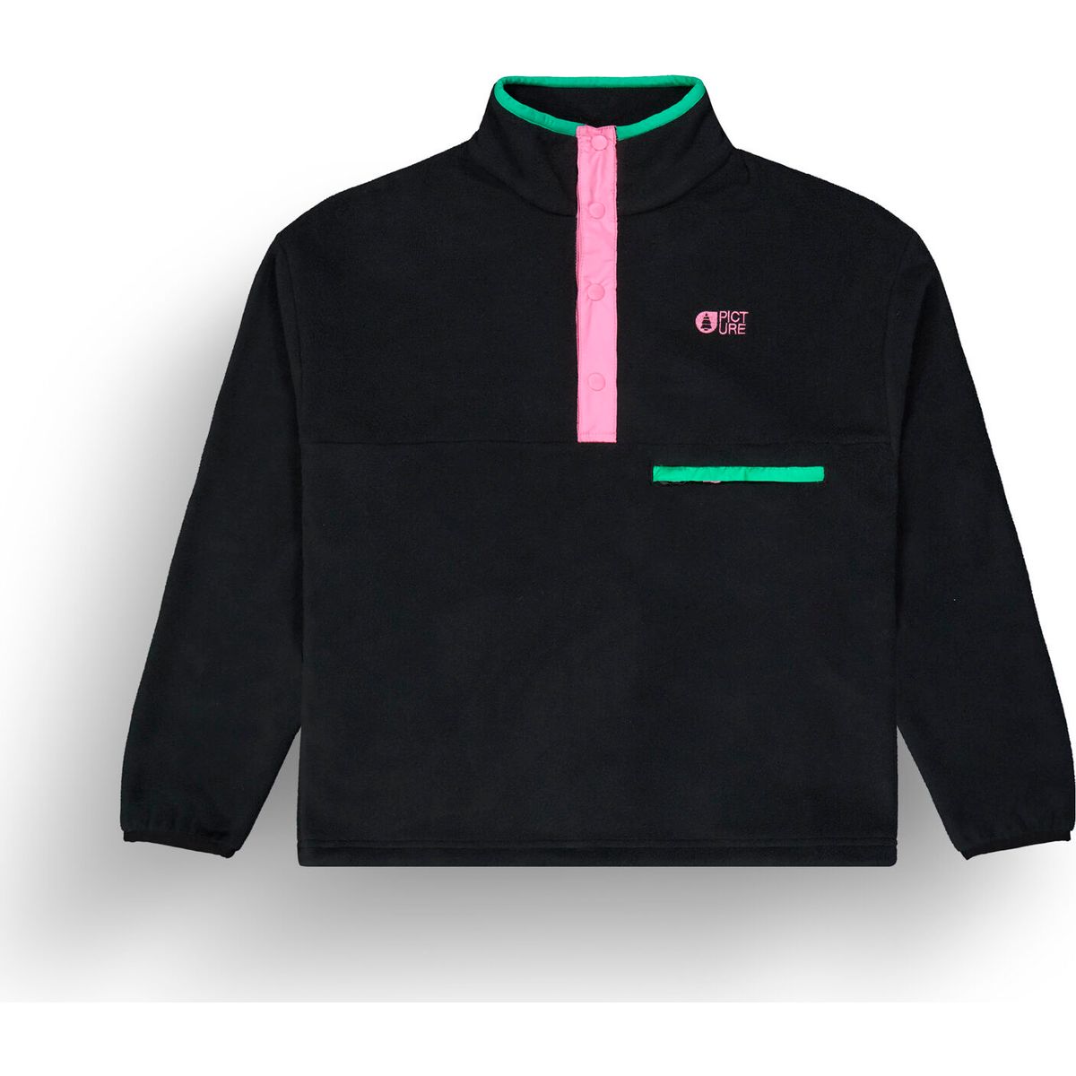 Picture Arcca W 1/4 Fleece black (B) XS SWT0182BB BlackXS