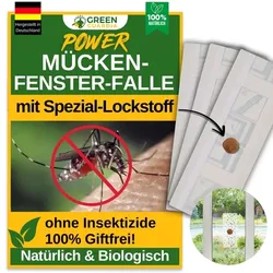 Green Guardia Mücken Fenster-Falle mit Spezial-Lockstoff: 18