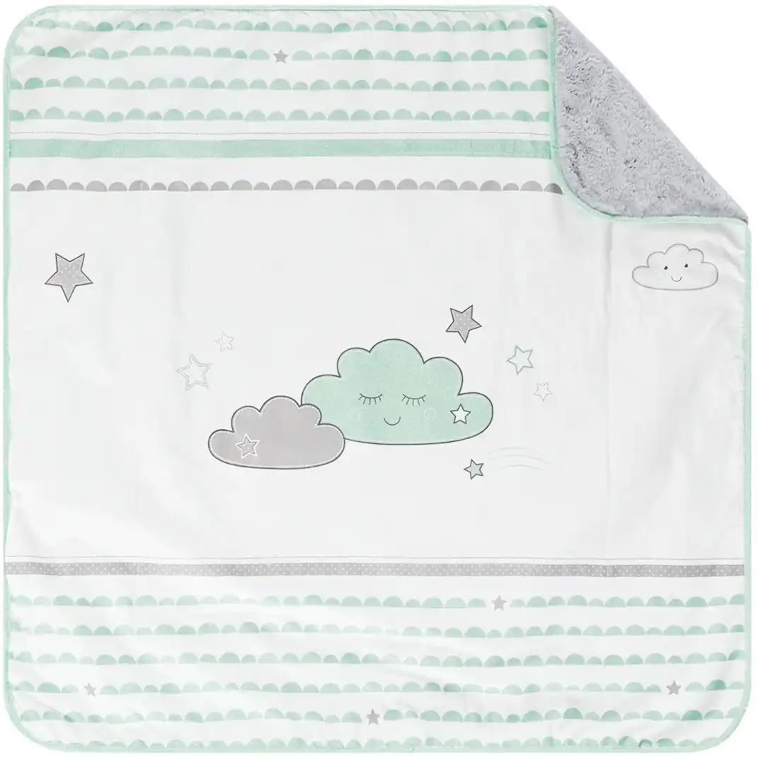 Roba Kuscheldecke  Happy Cloud ¦ weiß ¦ 100% Baumwolle ¦ Maße (cm): B: 80 H: 1,5