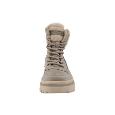 Stiefel TOM TAILOR "Tom Tailor Winter Boots", Damen, Gr. 37, beige (ice), Polyurethan, Schuhe Stiefel