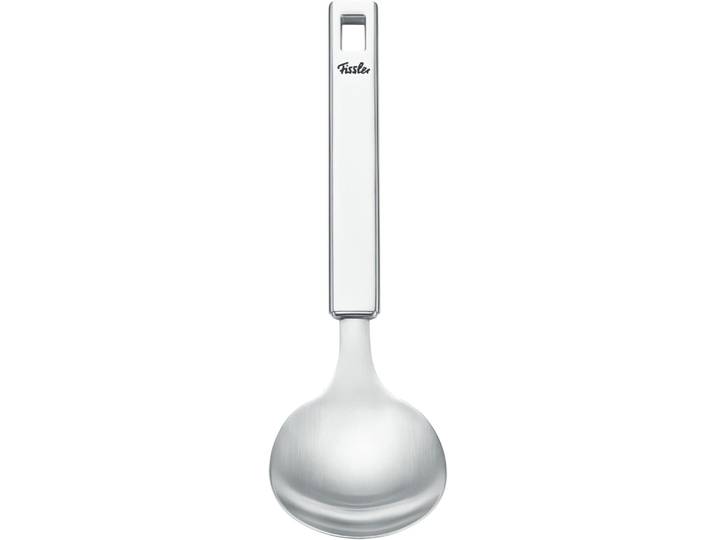 Reislöffel FISSLER Original-Profi Collection , silber (silberfarben), B:8cm H:5cm, Edelstahl 18/10, Kochlöffel, Reislöffel, Edelstahl 18/10;spülmaschinengeeignet