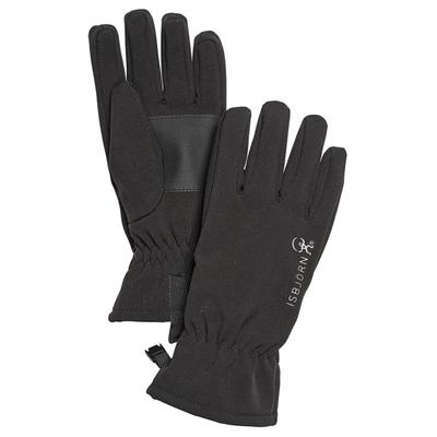 Isbjörn - Kid's Trail Softshell Finger Glove - Handschuhe Gr 7-8 Years schwarz/grau