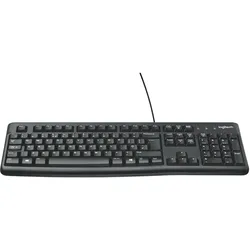 LOGITECH OEM K120 Keyboard for Business schwarz, USB, EN/HE